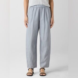 NWT Eileen Fisher Organic Linen Lantern Pant
